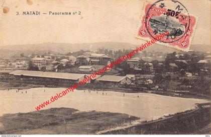 Matadi - panorama - Congo Belge Belgisch Kongo