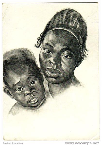 Moeder en kind loc. Rungu Uele