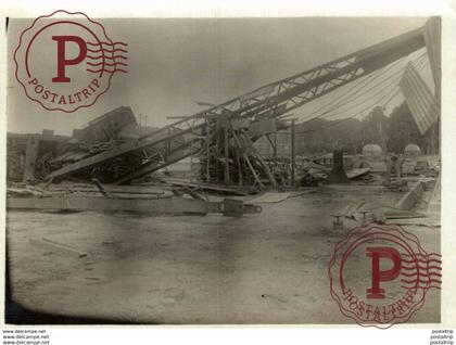 REAL PHOTO  CONGO BELGE  PORT FRANQUI       CONGO 12 * 9 CM