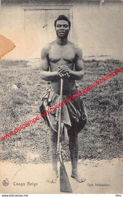 Type Sénégalais - Congo Belge Belgisch Kongo
