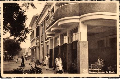 CPA Elisabethville Belgisch Kongo, Avenue du Kasai