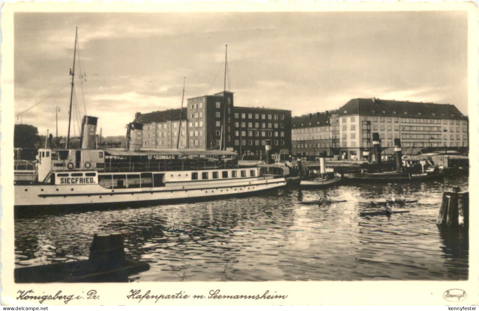 Königsberg in Ostpreussen - Hafenpartie