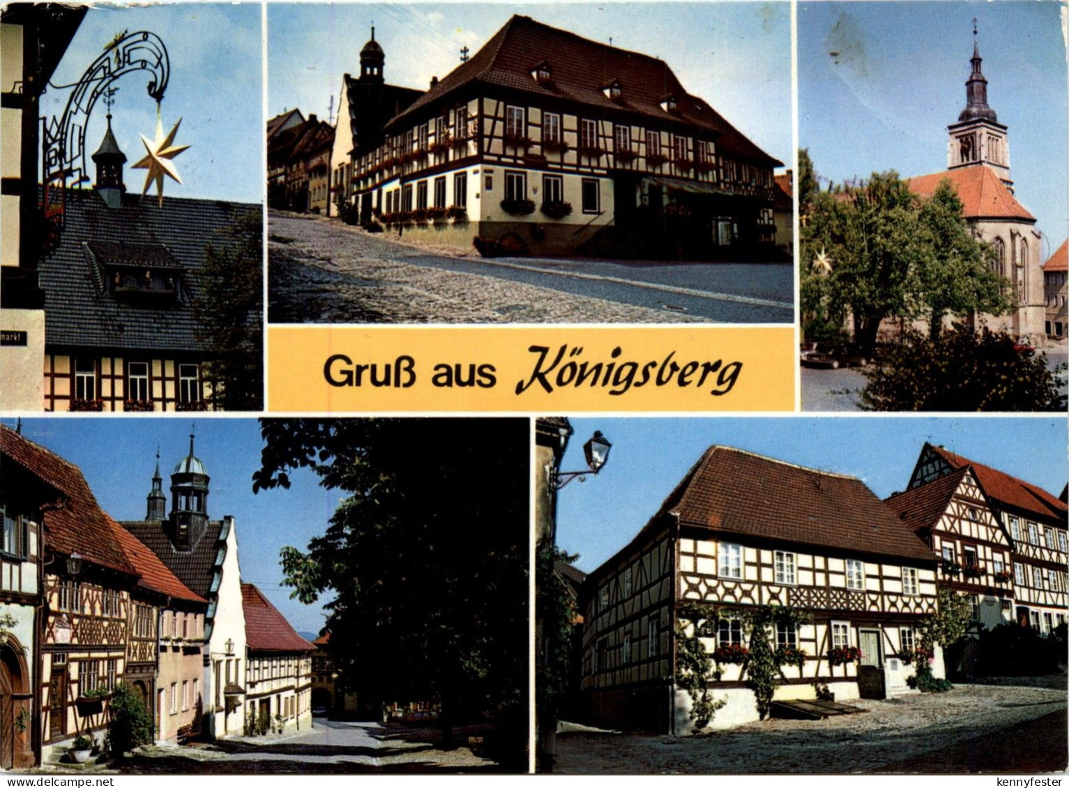 Königsberg über Hassfurt - Pension zum Goldenen Stern