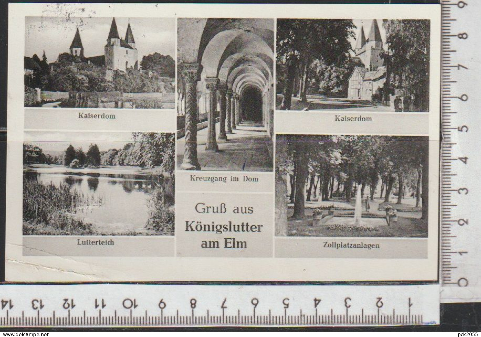 Königslutter am Elm  Mehrbildkarte - gebraucht (AK 3436) günstige Versandkosten