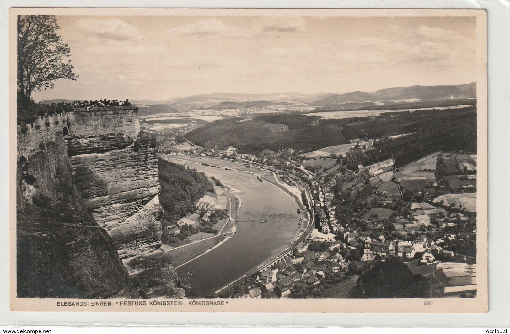 Königstein, Elbsandsteingebirge, Festung Königstein