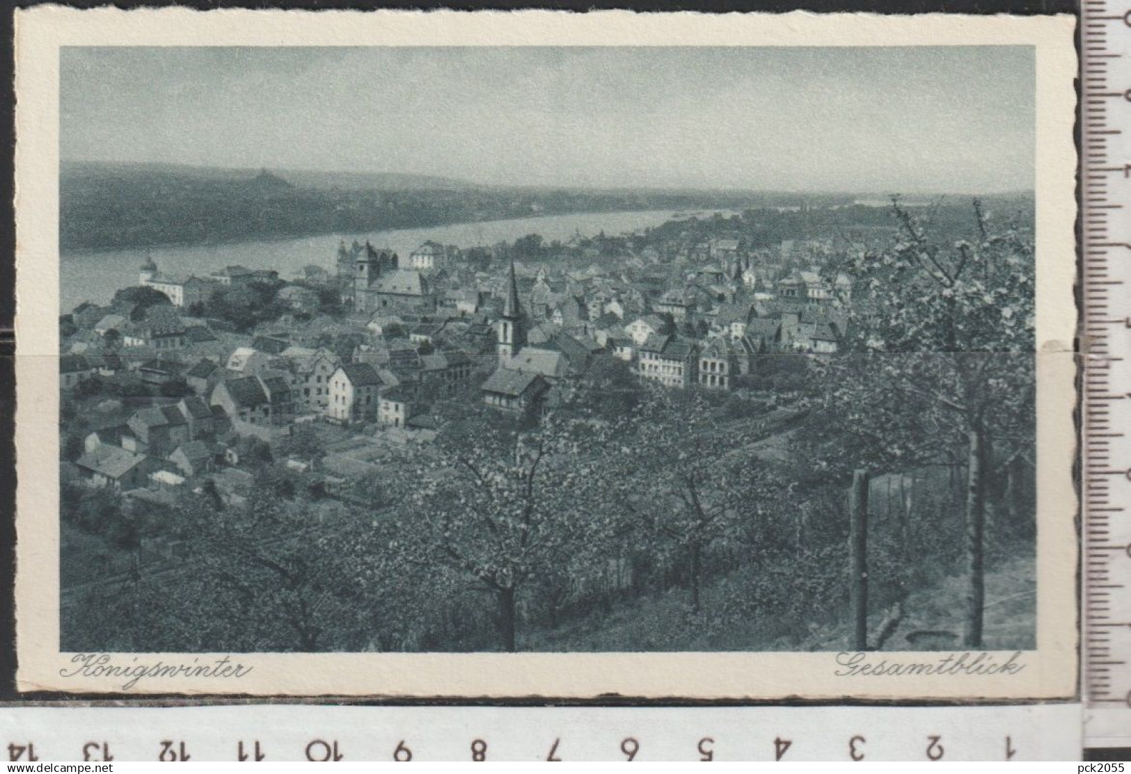 KÖNIGSWINTER - Gesamtblick  - nicht gelaufen (AK 5855)