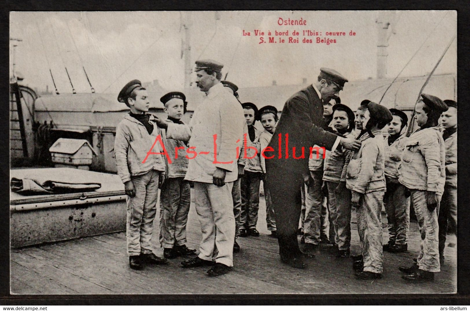 Koninklijk Werk Ibis / weeskinderen / Oostende / Ostende / La Vie à Bord De L'Ibis / Oeuvre De S.M. Le Roi Des Belges