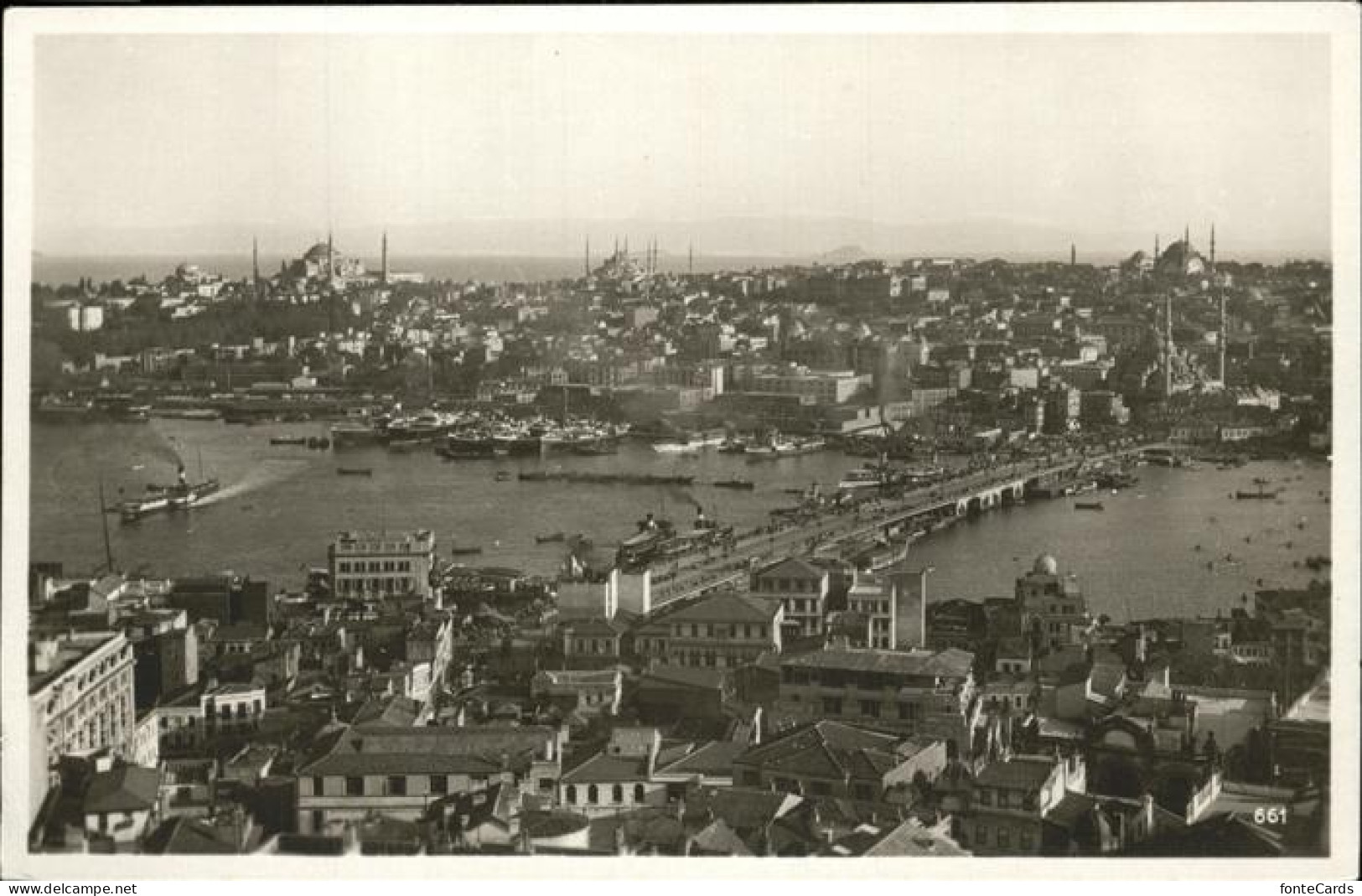 Konstantinopel Konstantinople Panorama