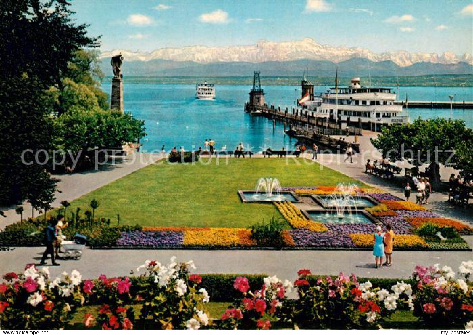 Konstanz Bodensee Autofaehre Konstanz Meersburg