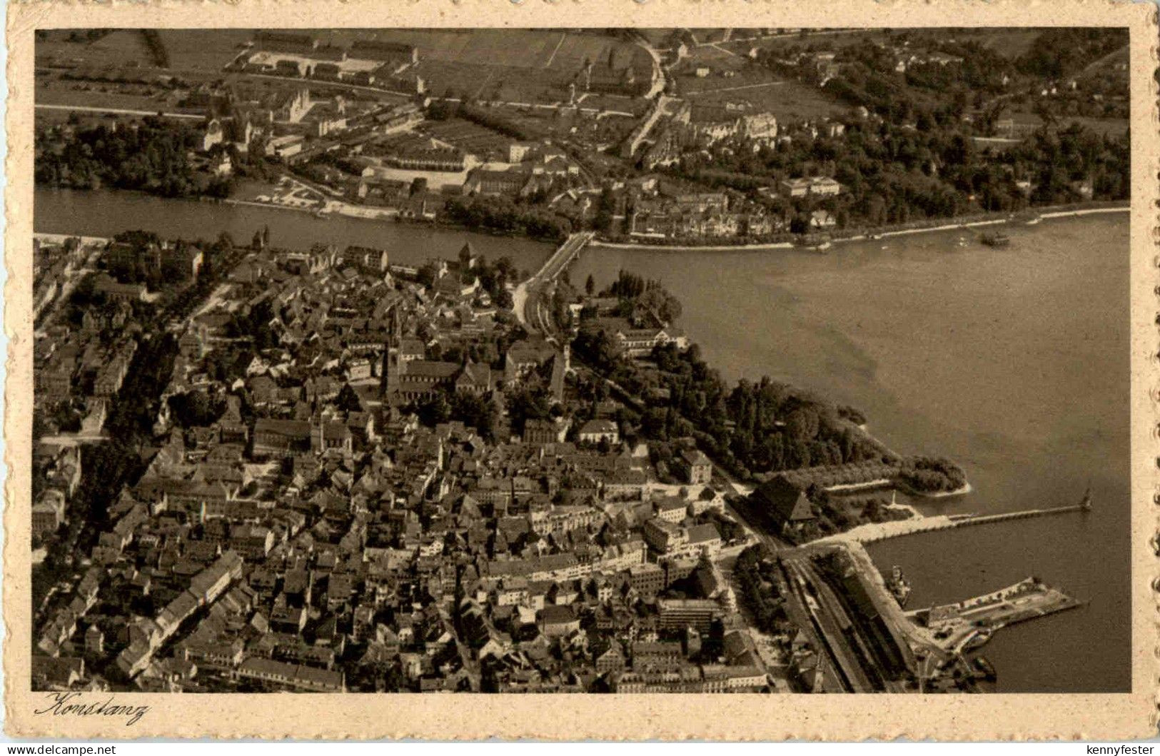 Konstanz - Flugzeugaufnahme