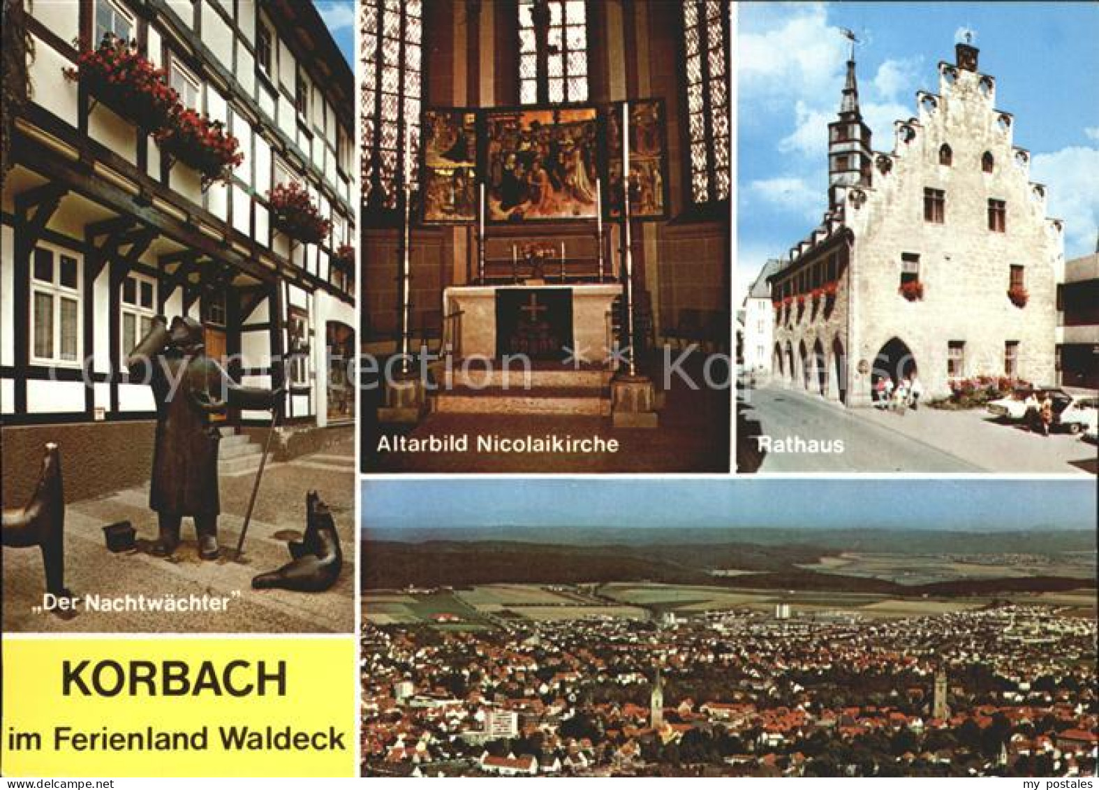 Korbach Nachtwaechter Rathaus Nicolaikirche