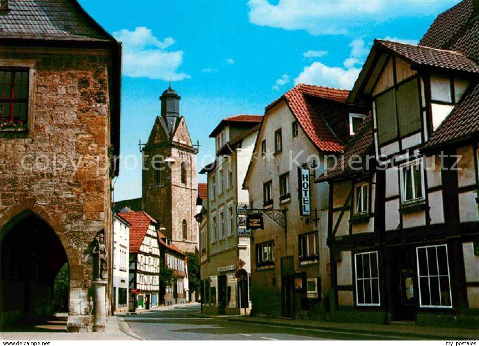 Korbach Rathaus Kilianskirche Altstadt