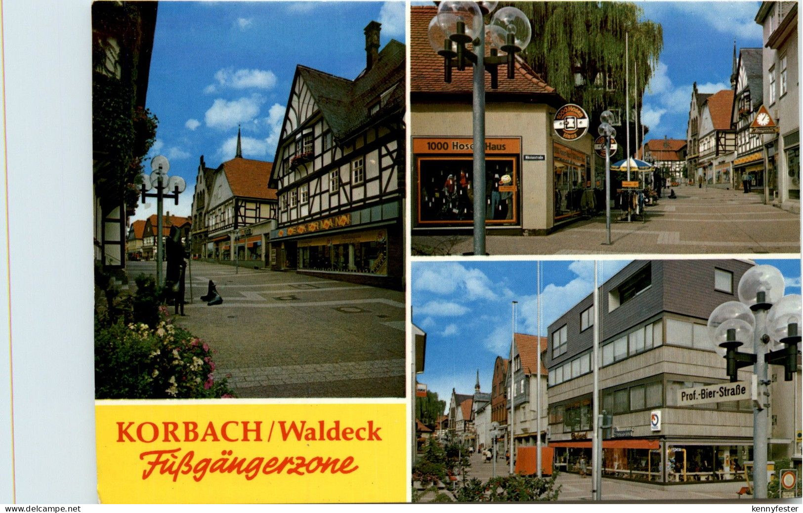 Korbach Waldeck - Fussgängerzone