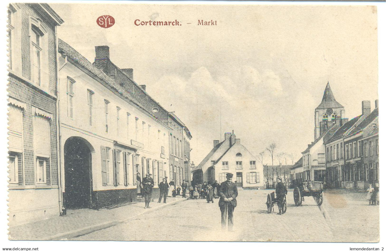 Kortemark - Cortemarck - Markt - feldpost