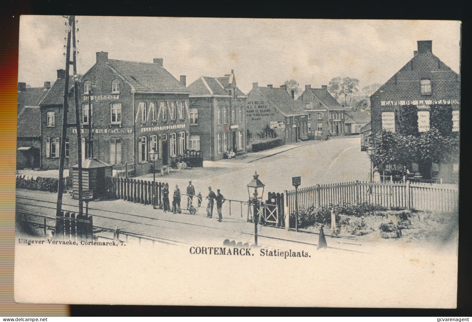 KORTEMARK      STATIEPLAATS         2 SCANS