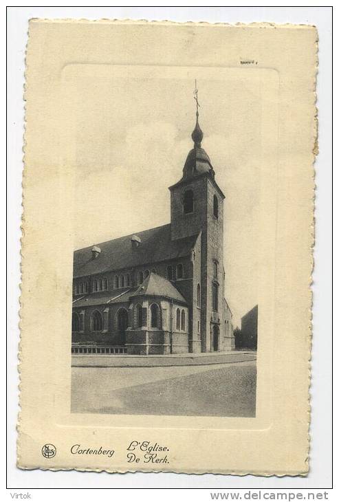 Kortenberg ( Cortenberg )  De kerk ( geschreven met zegels ) ( edit : Papeterie Cambridge )