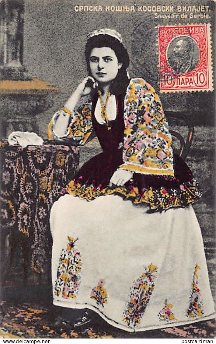 Kosovo - Serbian woman of the Kosovo vilayet
