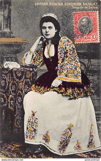 Kosovo - Serbian woman of the Kosovo vilayet