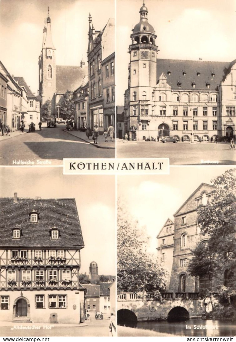 Köthen (Anhalt) Mehrbildkarte ngl #176.923