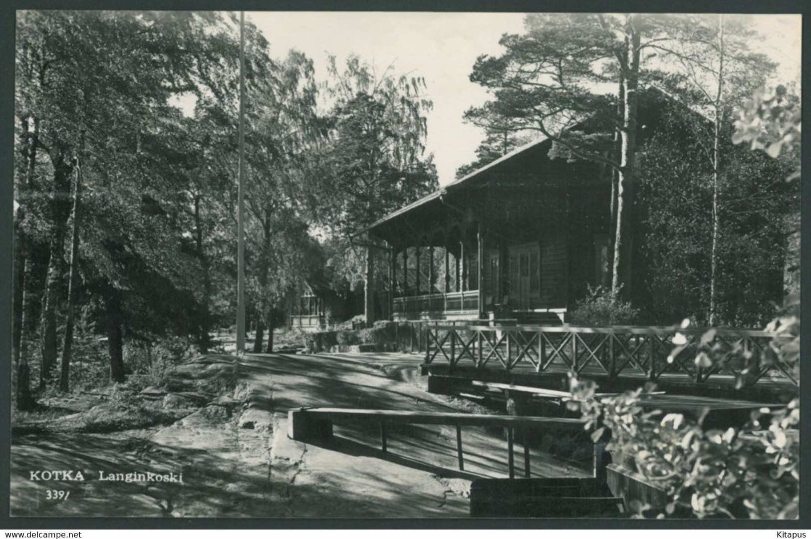 KOTKA vintage postcard Finland