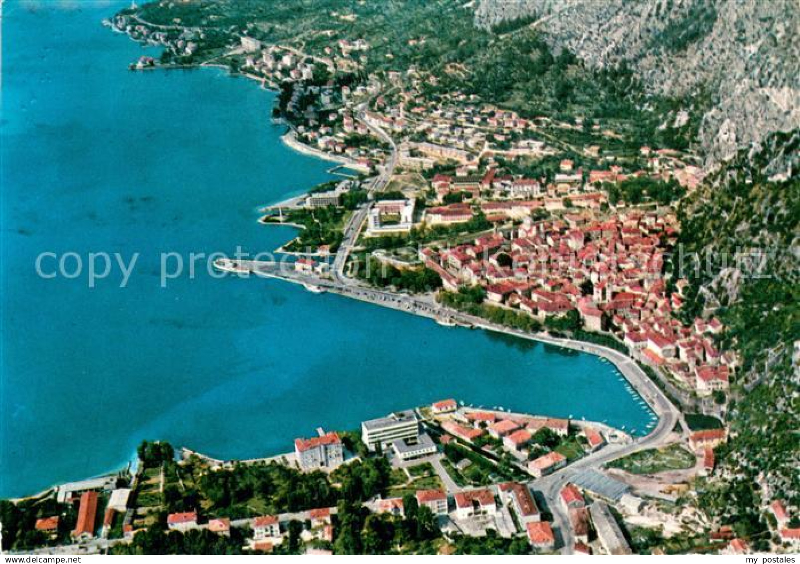 Kotor Montenegro Fliegeraufnahme
