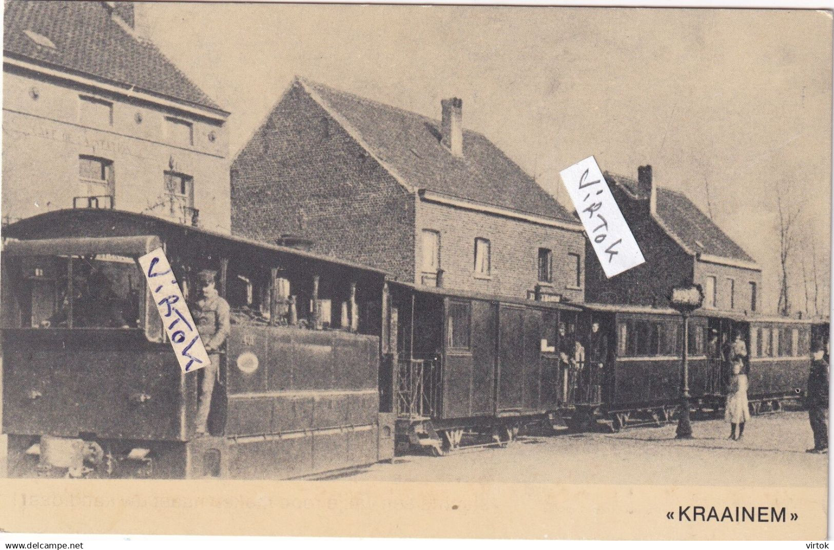 KRAAINEM :  TRAM  - VICINAL :  verkiezingsdrukwerk  CVP    zie scans
