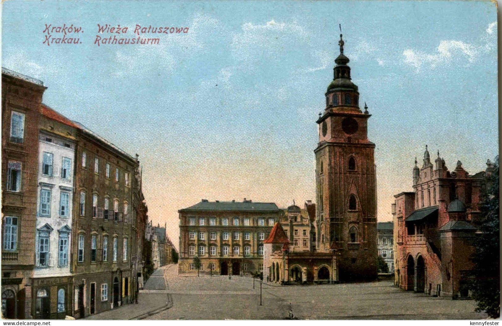 Krakau - Rathausturm