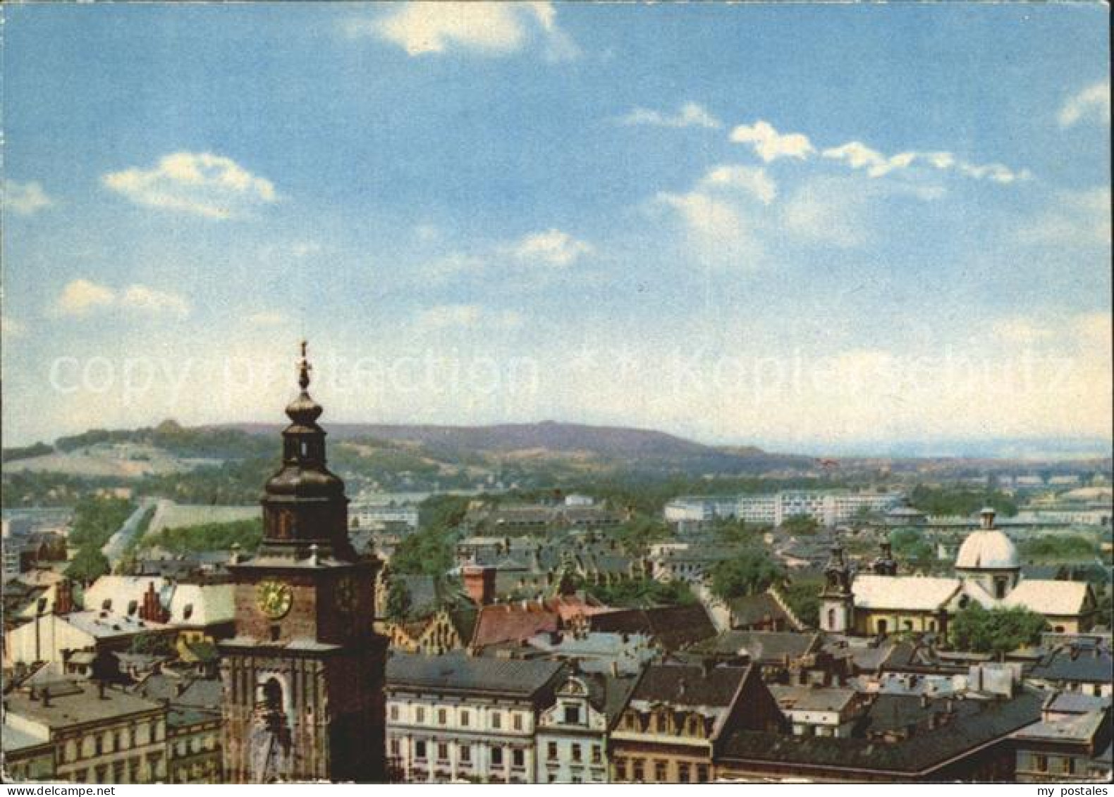 Krakow Krakau Fliegeraufnahme