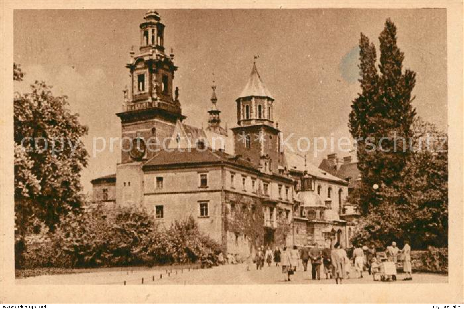 Krakow Krakau Kathedrale