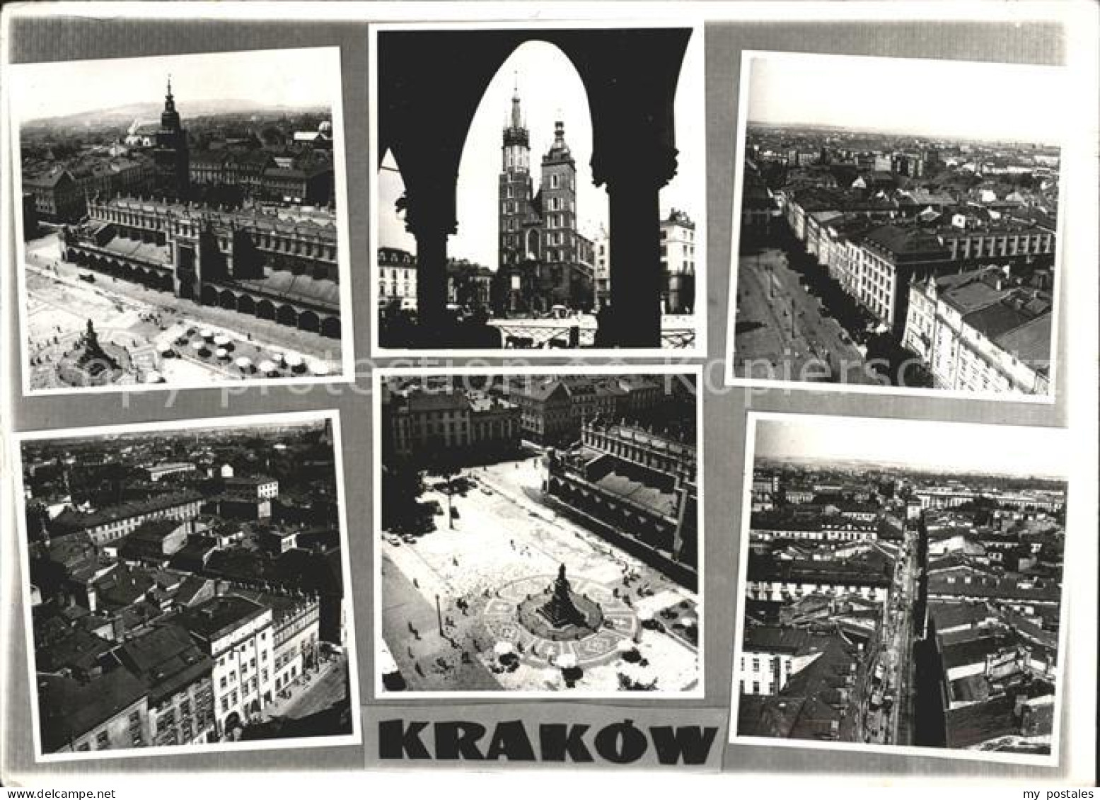 Krakow Krakau Teilansichten