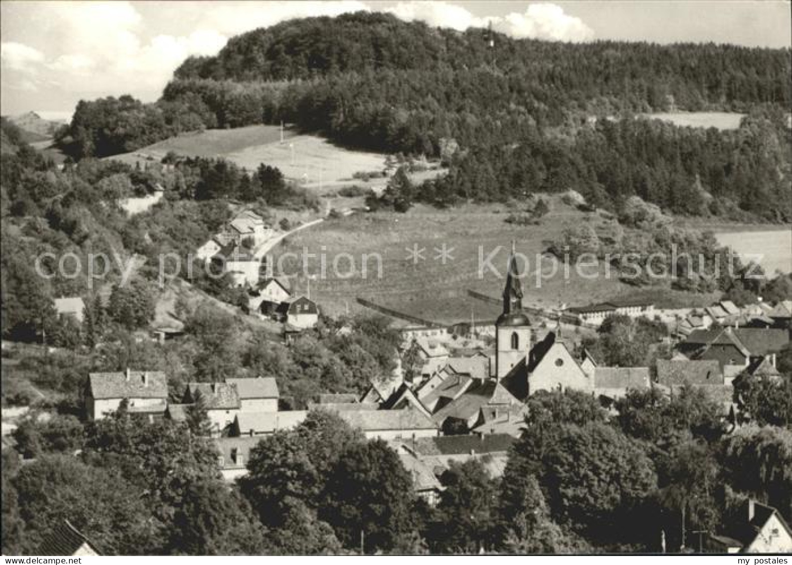 Kranichfeld Blick vom Hain