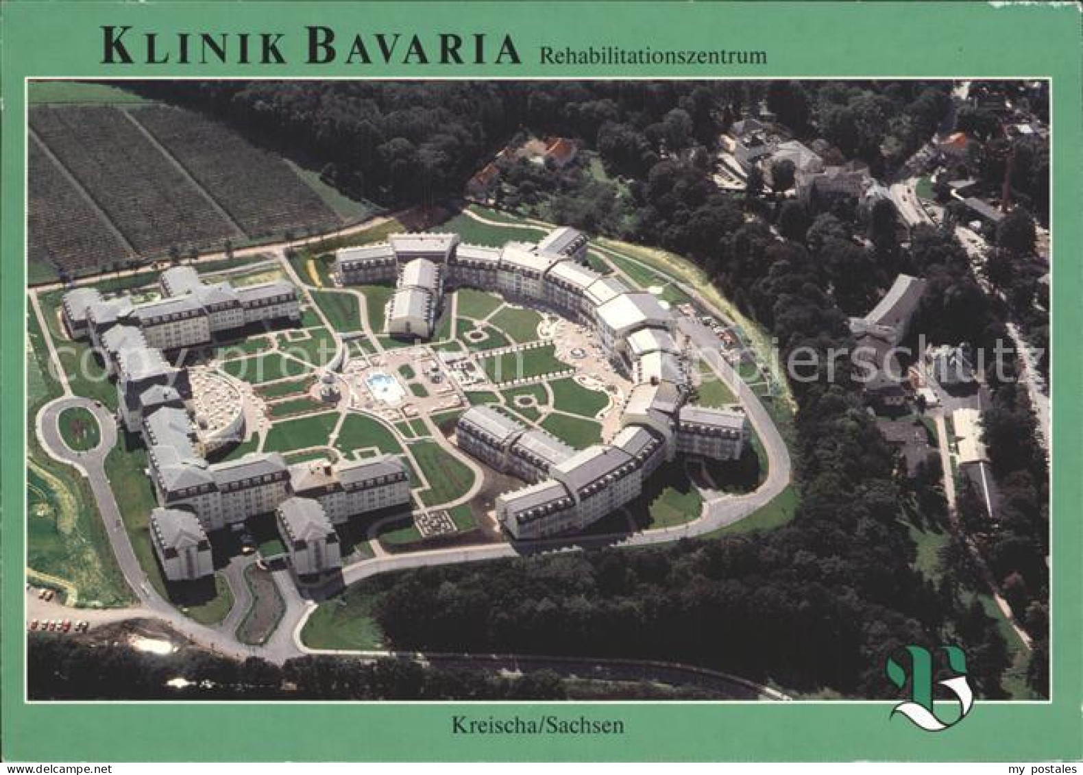 Kreischa Fliegeraufnahme Klinik Vavaria