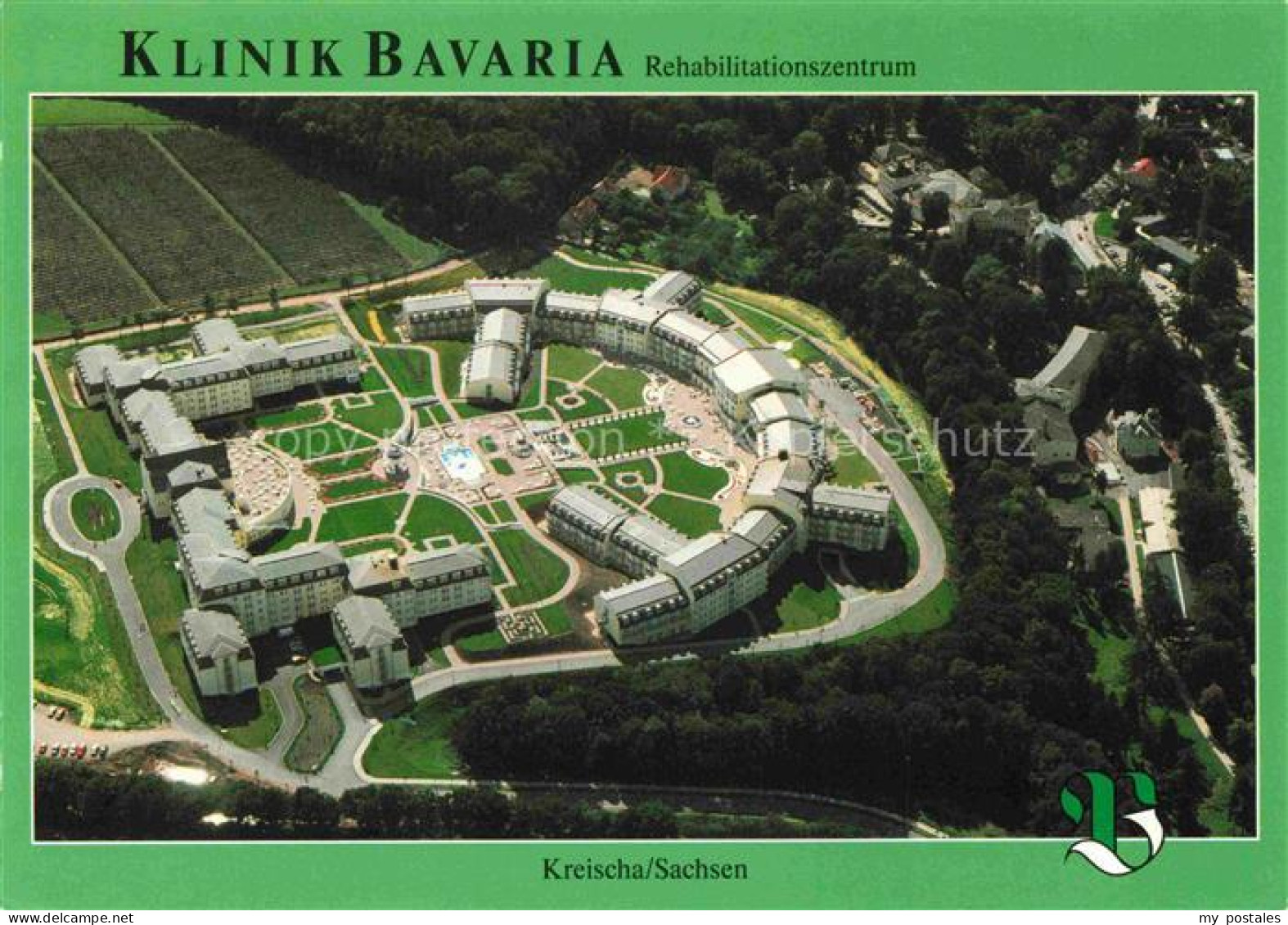 Kreischa Klinik Bavaria Rehazentrum Fliegeraufnahme