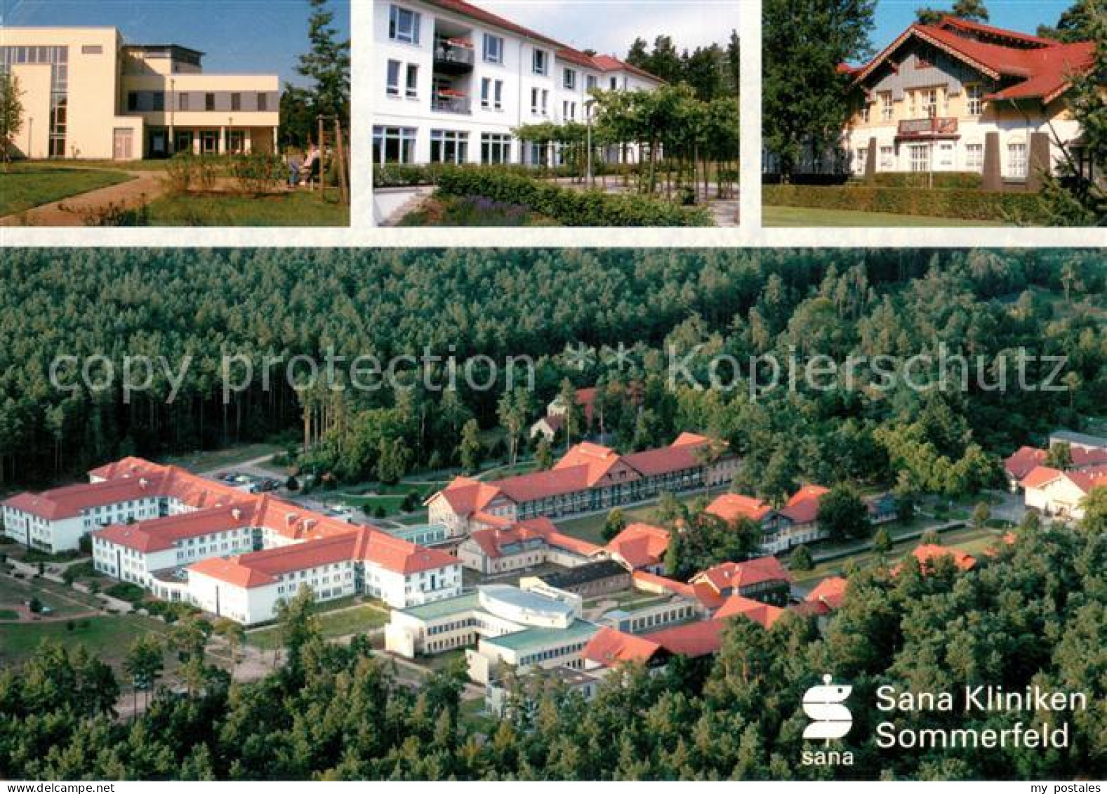 Kremmen Sana Kliniken Sommerfeld Hellmuth Ulrici Kliniken Fliegeraufnahme