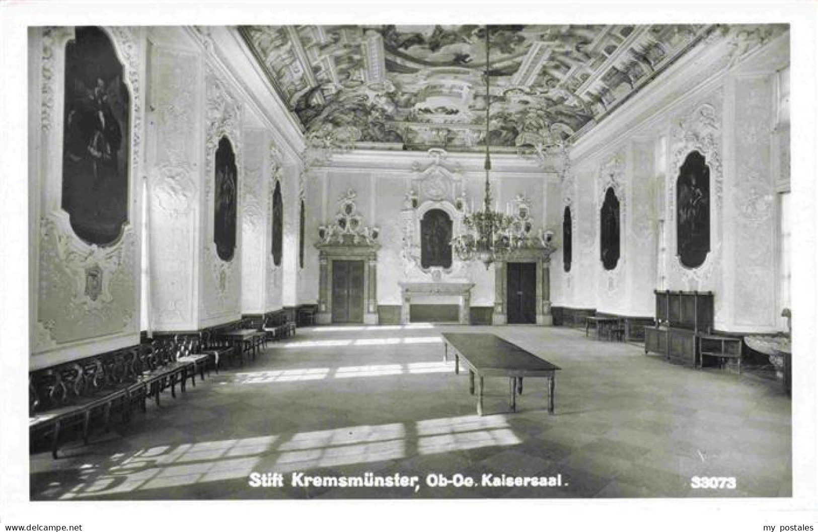 Kremsmuenster Oberoesterreich AT Stift Kremsmuenster Kaisersaal