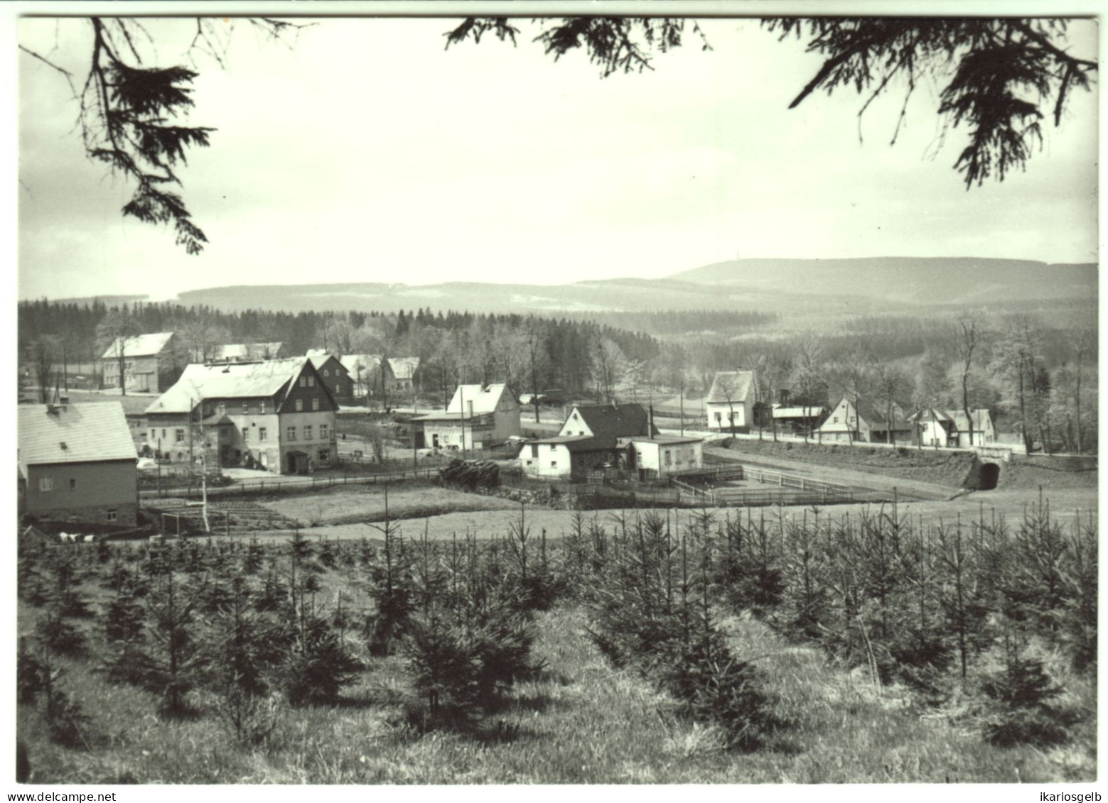 KRETSCHAM-ROTHENSEHMA = Neudorf Sehmatal 1970 AK Ortsansicht