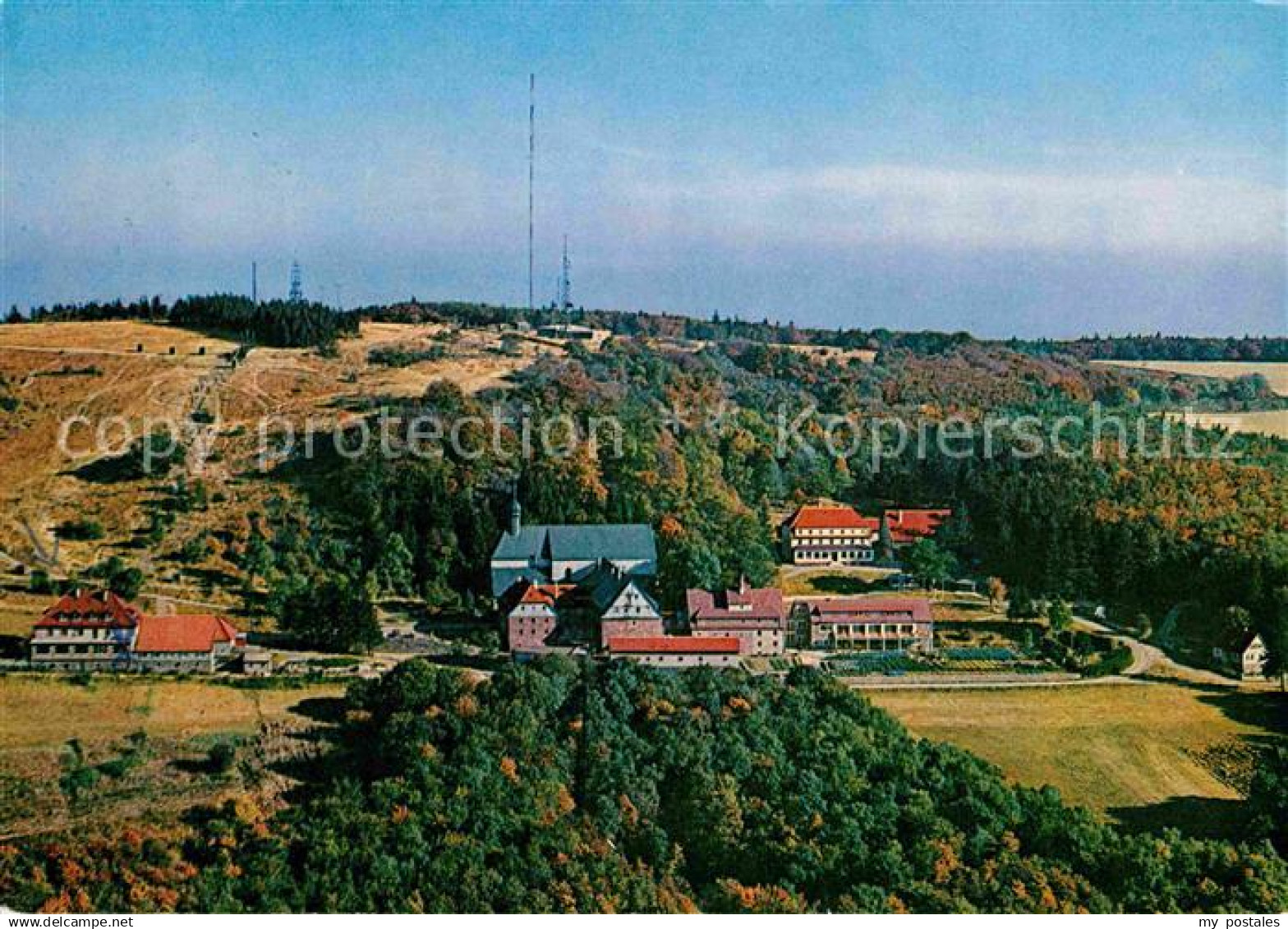 Kreuzberg Rhoen Kloster Kreuzberg Berggasthof Hahn