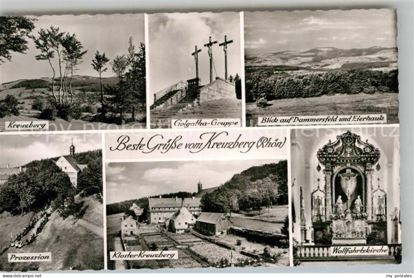 Kreuzberg Rhoen Kreuzberg Golgatha Prozession KlosterWallfahrtskirche