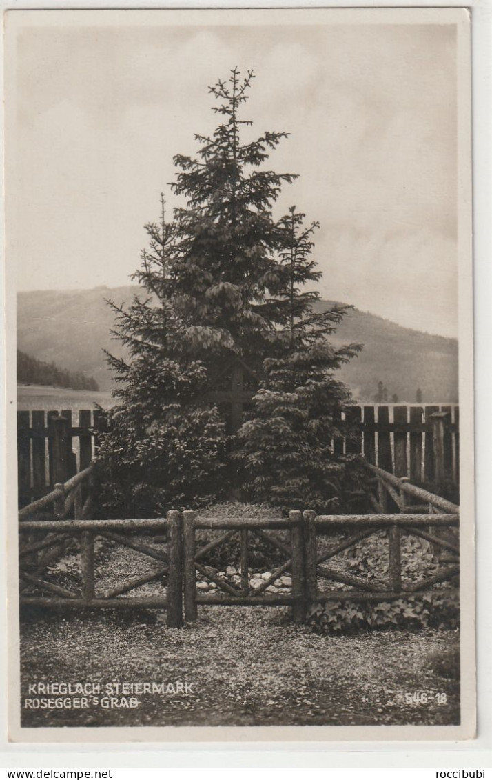 Krieglach, Rosegger Grab