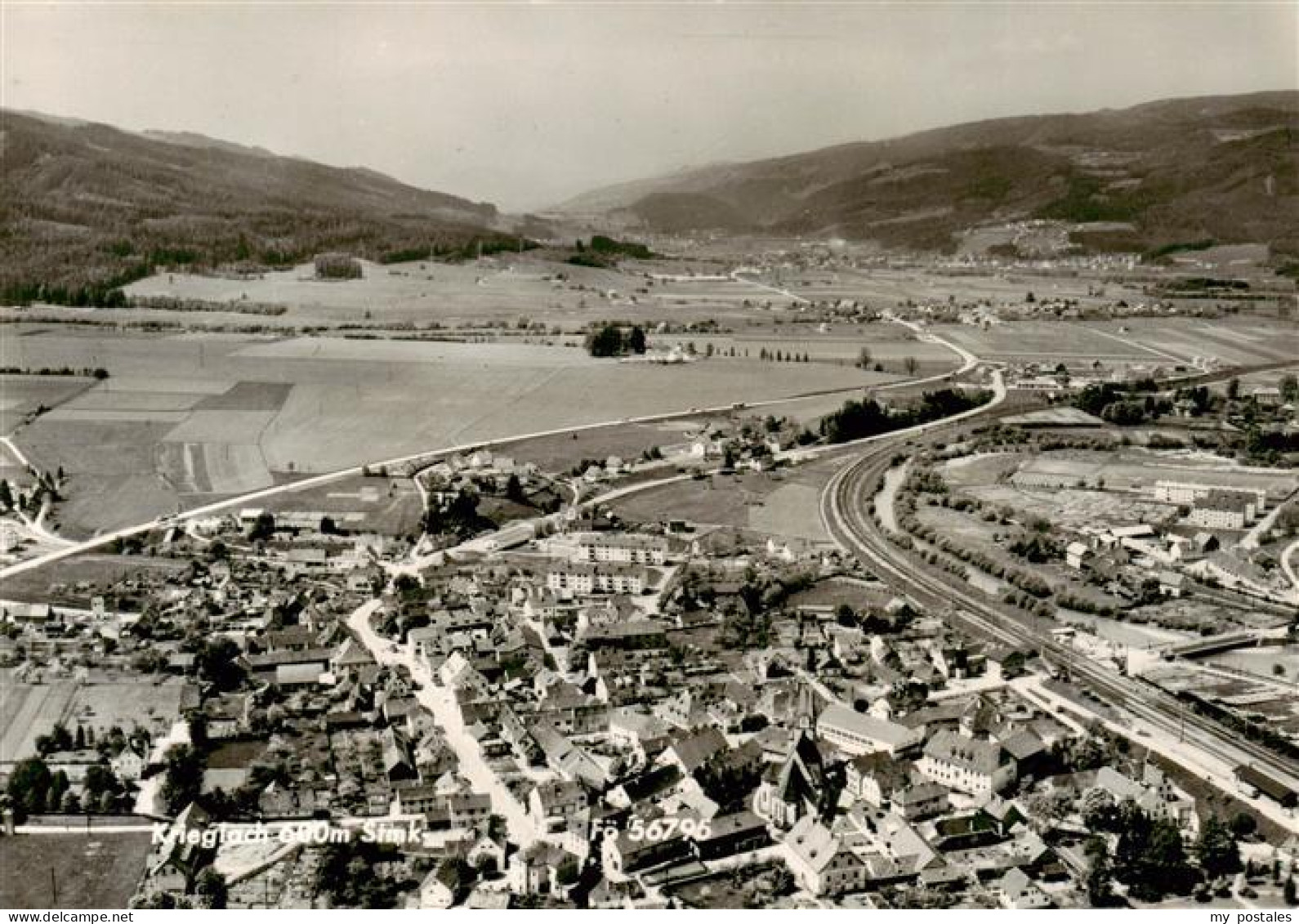 Krieglach Steiermark AT Fliegeraufnahme