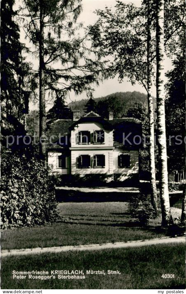 Krieglach Steiermark Peter Roseggers Sterbehaus