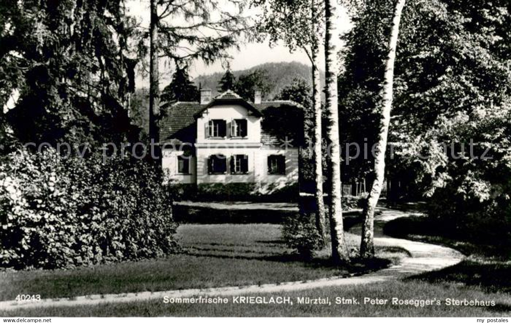 Krieglach Steiermark Peter Roseggers Sterbehaus