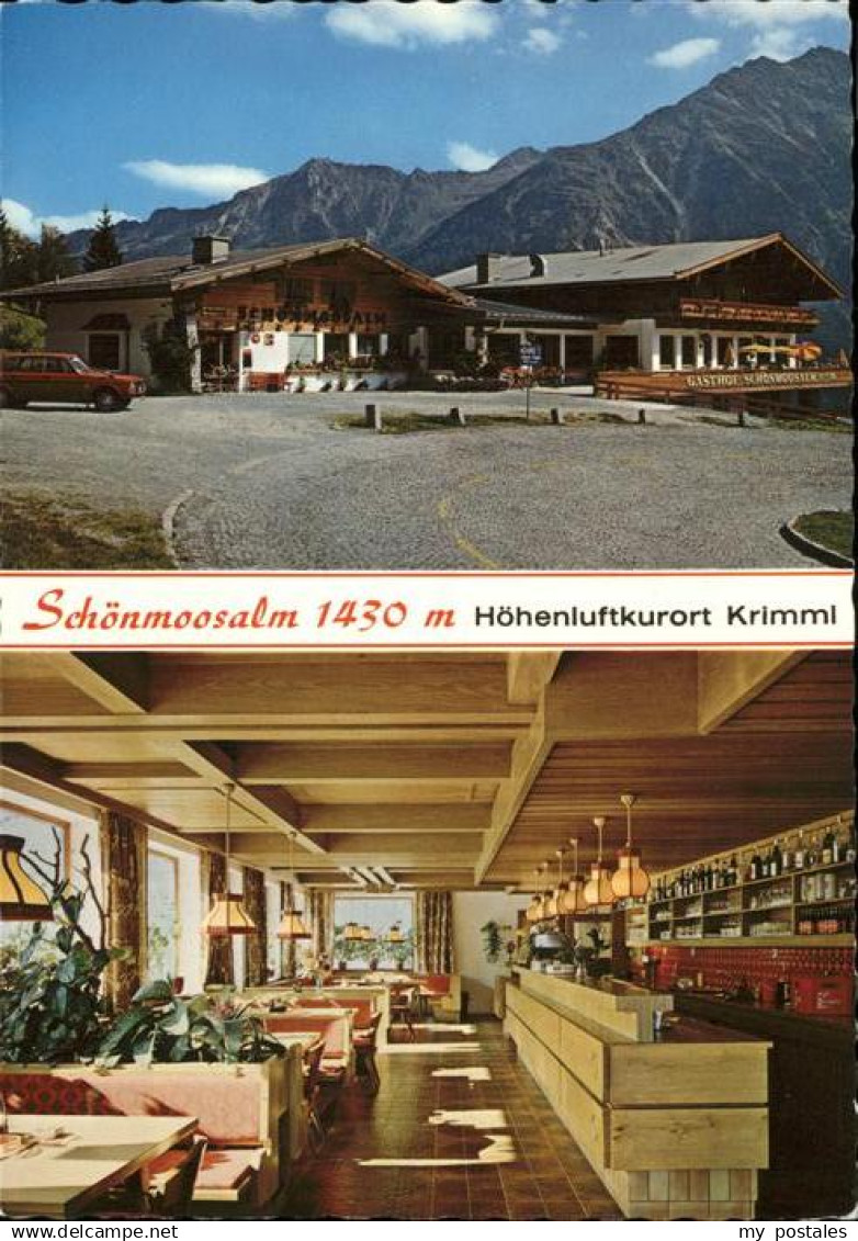 Krimml Alpengasthof Schoenmoosalm