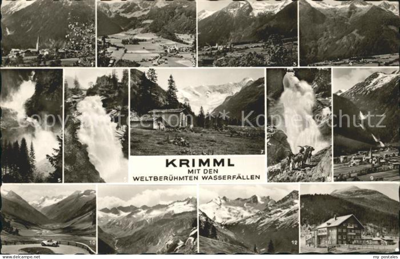 Krimml Die Wasserfaelle