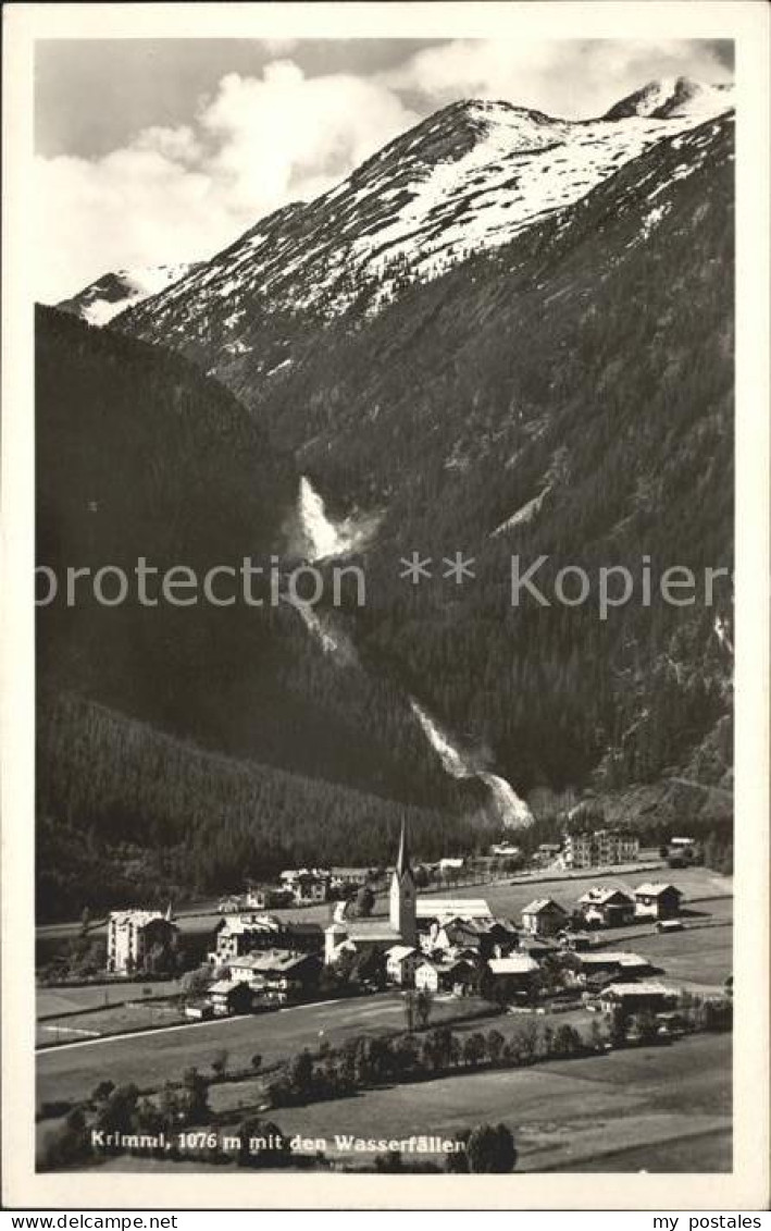 Krimml mit den Wasserfaellen