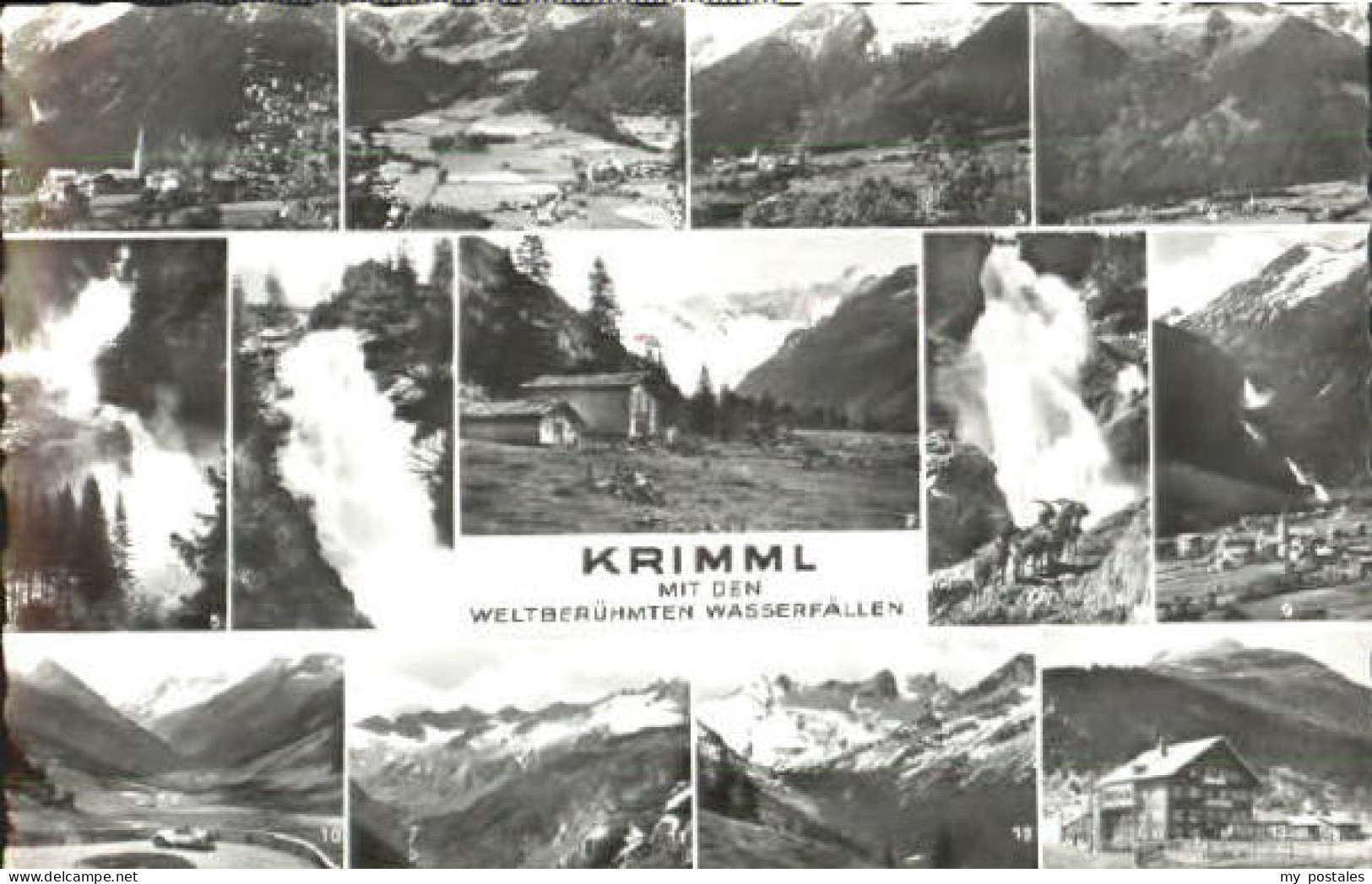 Krimml Wasserfall x 1960