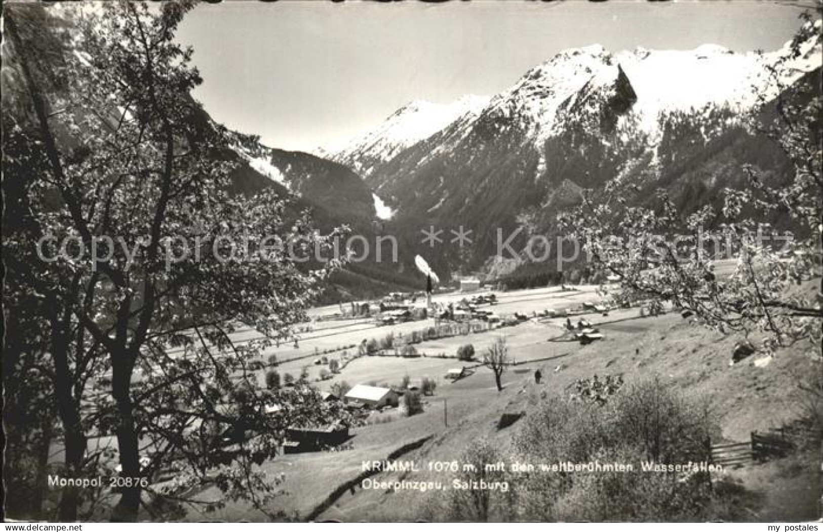 Krimml weltberuehmten Wasserfallen