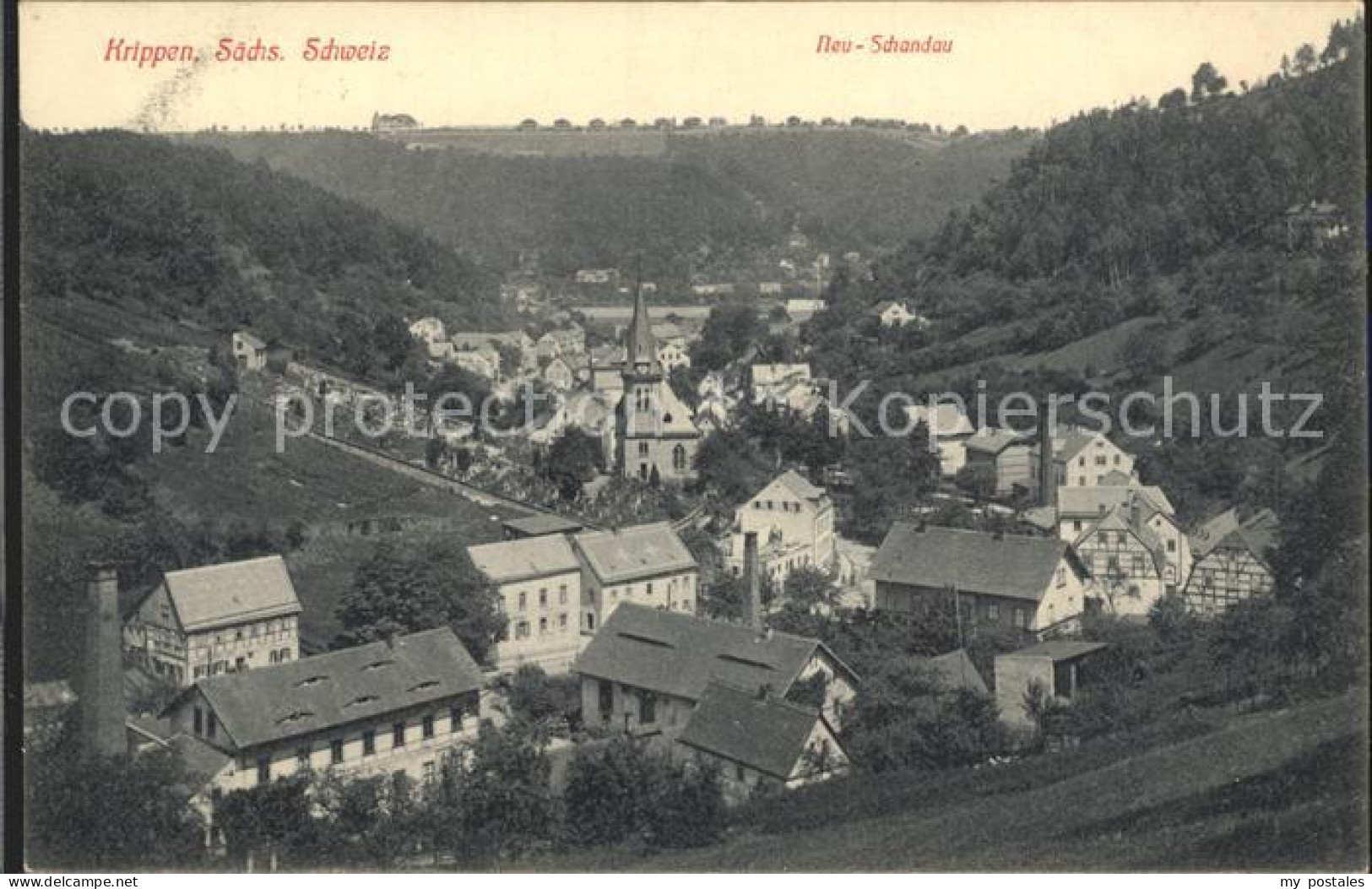 Krippen Bad Schandau mit Neu Schandau