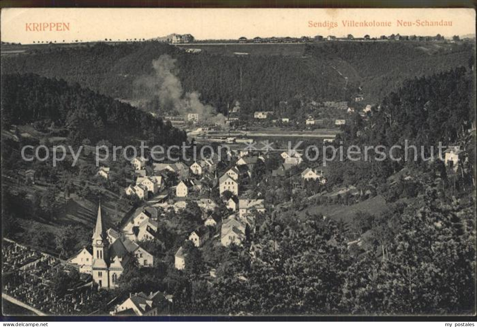 Krippen Bad Schandau Sendigs Villenkolonie Neu Schandau