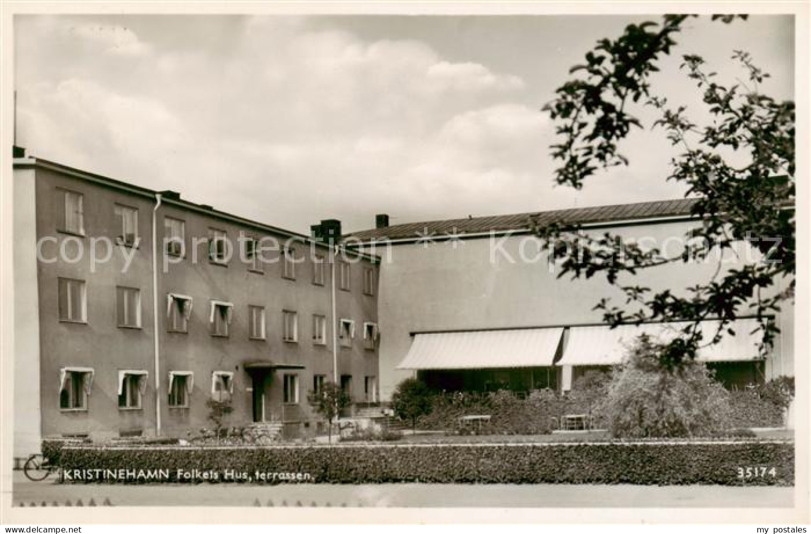 Kristinehamn Sweden Folkets Hus terrassen